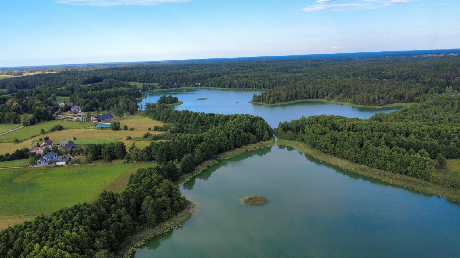 Panorama jezior Suwalszczyzny